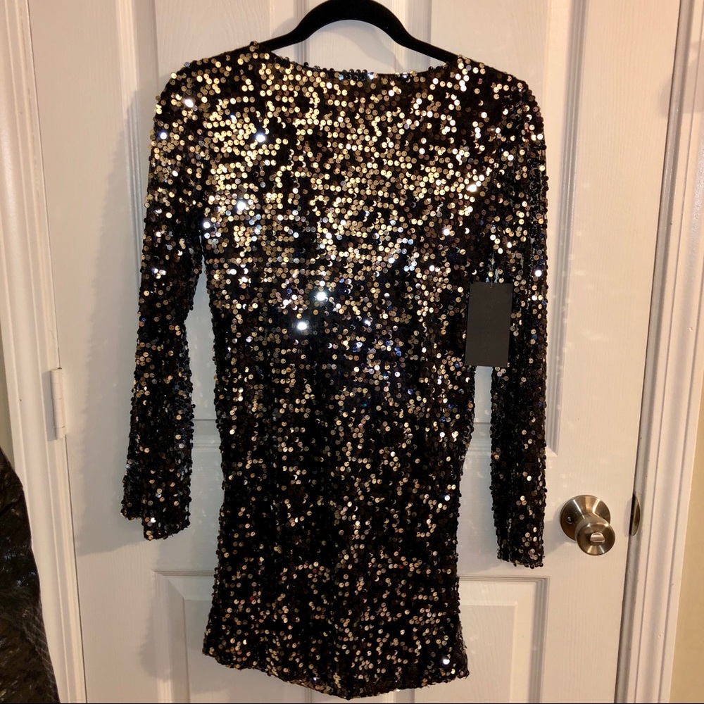 Odette Christiane Sequin Hollywood Scene Dress